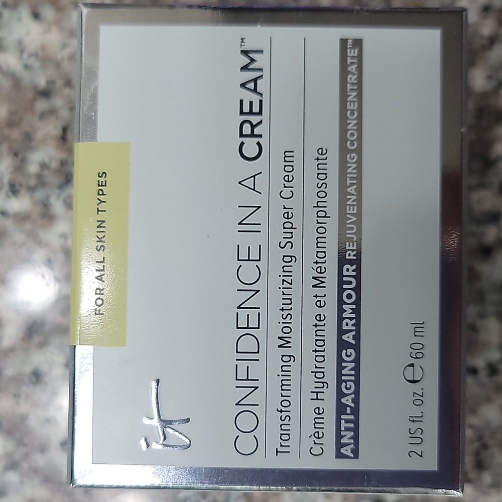 It confidence in a cream